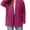 03Hot Pink, variant on Women's Plus Size Open Front Cardigan Long Sleeve Ribbed Knit Lightweight Sweater Casual Outerwear with Pockets 1X-4X