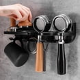 thumbnail image 3 of Coffee Tools Wall Shelf, Portafilter Holder, Coffee Station Organizer, Coffee Tool Organizer, Space Saving Floating Wall Shelves Coffee Station Organizer for Bar Home, 3 of 7