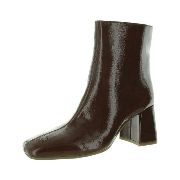 On 34th Womens Margo Zipper Patent Booties