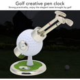 thumbnail image 2 of Portalápices de golf, portalápices de golf con 3 bolígrafos, contenedor de bolígrafo de reloj de aleación de zinc de simulación, portavasos de mini bolígrafo de golf regalos de golf para hombres, TUNC Sencillez, 2 of 5