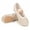 Beige, variant on Ballet Shoes Split-Sole Slipper Flats Ballet Dance Shoes for Toddler Girl & Women in Gold, Gold Glitter, Silver, Pink,Pink Glitter, Rose Gold, Nude Colors