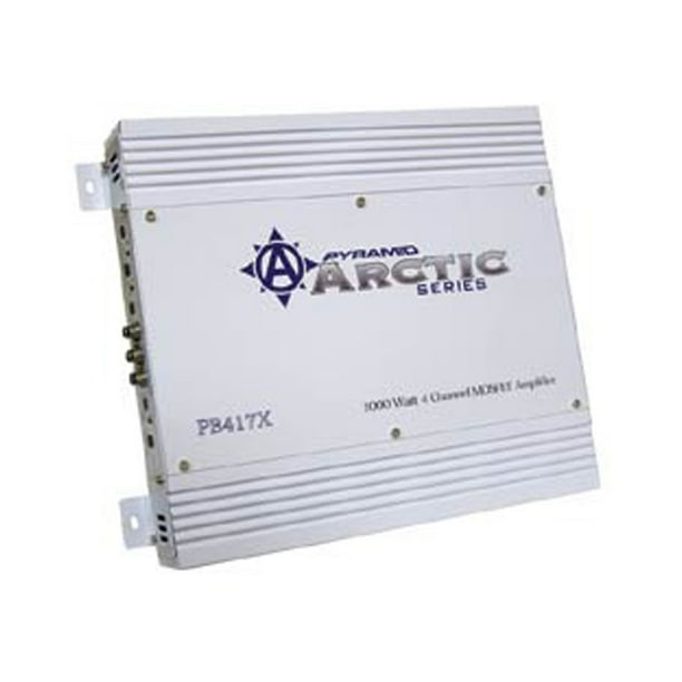 Pyramid PB417X 1000 Watt 4 Channel Bridgeable MOSFET Amplifier
