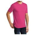 thumbnail image 4 of Yellow Rooster Mens Perfect Weight Tee Dark Fuchsia XS, 4 of 6