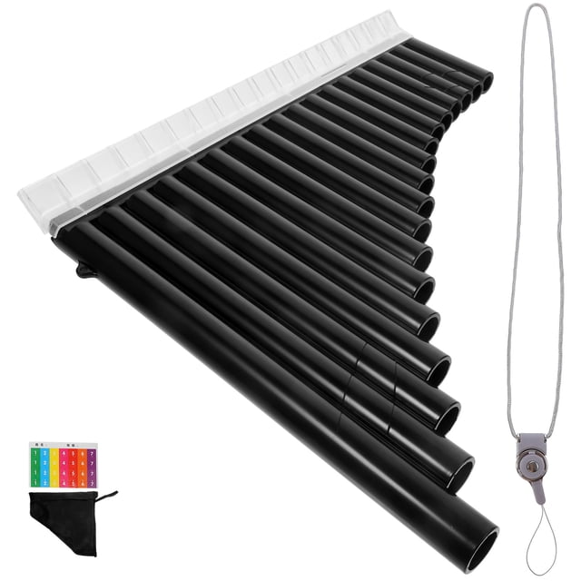 RUNROTOO 1Pack Pan Flute Instrument with Melodious Sound for Musicians