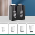 thumbnail image 3 of Injueey Portavasos de café duradero para una fácil organización de tazas, estante de almacenamiento de vasos desechables con 2 Organizadores de utensilios de cocina, 3 of 6
