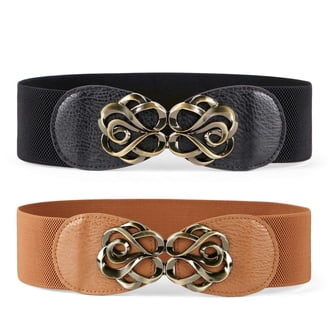 8263 Women\'s Skinny Stretch Elastic Chain Punk Wedding Waist Belt Women main image 3