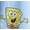 Blue, variant on SpongeBob SquarePants Women’s Graphic Cropped Baseball Jersey, Sizes XXS-XXL