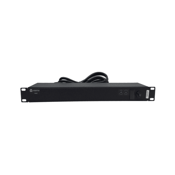 Restored Vertiv 29421 6-Outlet Rack Mount Surge Protector Power Strip - PN: SPN064-15TL (Refurbished)