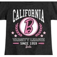 thumbnail image 3 of Barbie - Barbie Varsity League  - Girls Fitted Short Sleeve Graphic T-Shirt, 3 of 5
