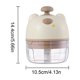 thumbnail image 3 of Mini Picadora Eléctrica de Alimentos y Molinillo de Ajo, Gadget de Cocina Compacto para Verduras, Frutas, Hierbas, Comida para Bebés, Apto para Lavavajillas, Caqui, 3 of 6
