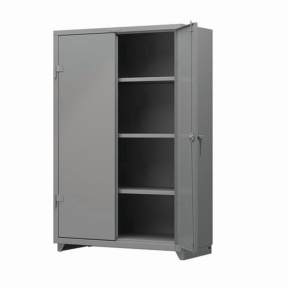 Strong Hold Storage Cabinet,75"x48"x24",Gray,3Shlv 46-243-L