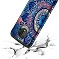 thumbnail image 5 of Moto Z4 Case, Moto Z4 Play Case Kaesar Slim Hybrid Dual Layer Shockproof Hard Cover Graphic Fashion Cute Colorful Silicone Skin Cover Armor Case for Moto Z4 Play (Mandala), 5 of 5