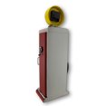thumbnail image 3 of Wood Gas Pump Clock Red And White, 3 of 4