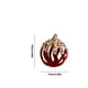 thumbnail image 4 of Ganfancp 3Pc 8Cm Vino Rojo Terciopelo Hueco Bola de Navidad Ofertas Flash 3* Bolas de Navidad, 4 of 5