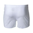thumbnail image 3 of CECEBA Pantalones cortos para hombres, paquete de 2 - Boxer, básicos, de algodón, M-8XL, lisos Blanco 4XL (4X-Large), 3 of 3