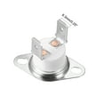 thumbnail image 3 of Uxcell Temperature Control Switch Thermostat 155°C 10A N.C 2 Pack, 3 of 5