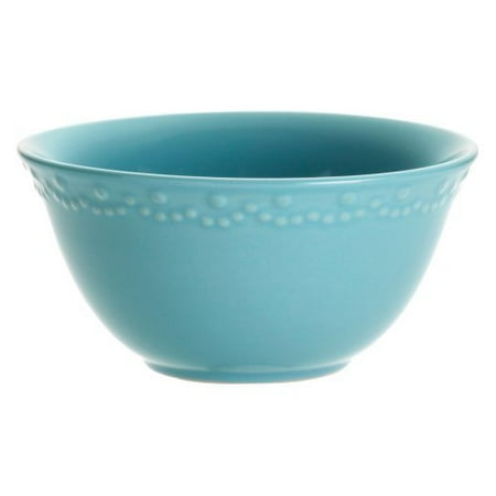 Paula Deen Whitaker Aqua Dinnerware Cereal Bowls - Set of 4 ... Paula Deen Whitaker Aqua Dinnerware Cereal Bowls - Set of 4 ...