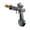 Gray, variant on Transparent Electric Water Blaster with Light-Up Muzzle, High-Power Automatic Water Gun with Detachable Drum Magazine & Rechargeable Battery for Pool, Beach & Outdoor Activities,E