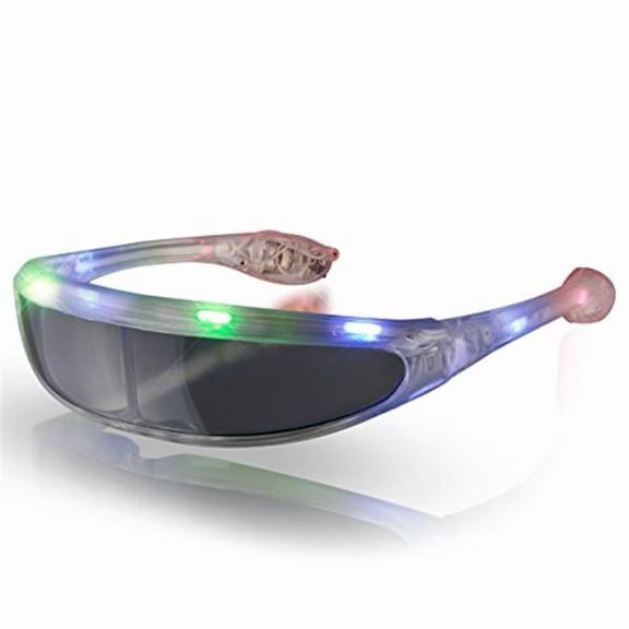 Blinkee 915500 Futuristic LED Sunglasses, Multi Color