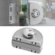 thumbnail image 4 of Cerradura De Puerta De Vidrio, Durabilidad Cerradura De Puerta De Seguridad Robustez Fácil De Instalar Para Sala De Estar Para Puerta Plana Para Hogar Familiar Cergrey Safety Door Lock, 4 of 8
