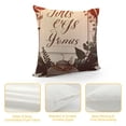 thumbnail image 4 of YINGXI Throw Pillow Case Quote Double Sided Decor Pillowcases for Porch Couch Sofa Housewarming Gifts (Beige) 24x24in, 4 of 5