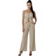 thumbnail image 1 of Conjunto para Mujer 2 Piezas Rayado Top Peplum con Tirantes y Pantalón Palazzo Set Elegante Casual de Tela Ligera, 1 of 5