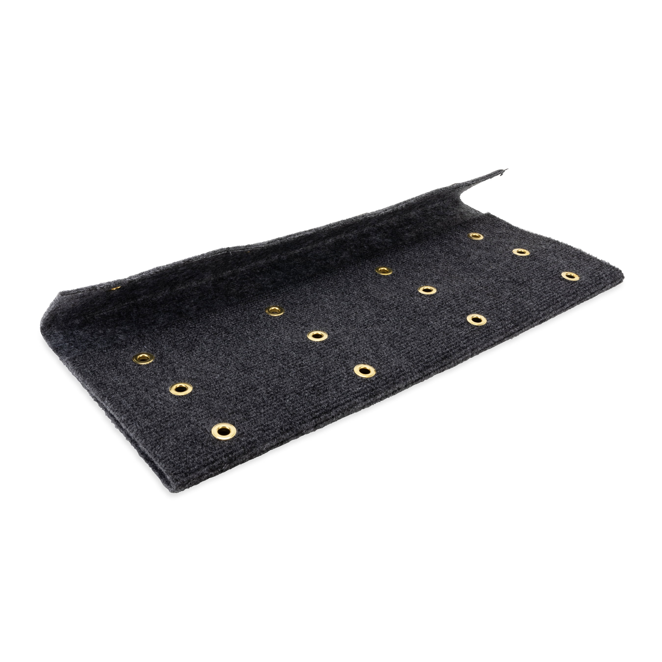 Camco XL Wrap Around RV Step Rug - 23-inch Wide Steps - Gray (42935)