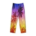 thumbnail image 4 of Fotbe Palm Trees at Sunset Men's Pajama Pants,Sleepwear Pants,Pj Bottoms Drawstring And Pockets-X-Large, 4 of 9