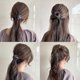 thumbnail image 1 of Horquillas con hebilla de cola de caballo para mujer a la moda/pinzas para el pelo con mo?o de nido de pájaro ZefeiWu 8390606776112, 1 of 1