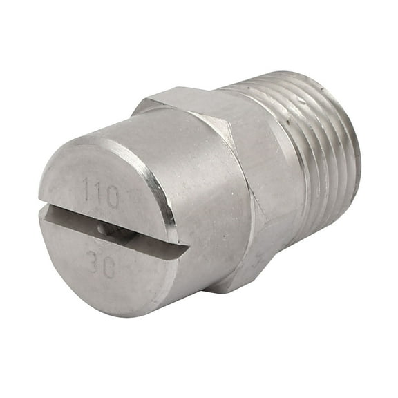 1/2BSP 3.6mm Orifice Spray Dia 110 Degree Stainless Steel Flat Fan Spray Tip