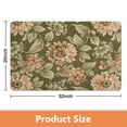 thumbnail image 4 of Charming Green Floral 20x32 inch Non-Slip Rug – Washable Accent Piece for Your Entryway, Bedroom, or Living Room, 4 of 5