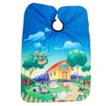 thumbnail image 1 of Kids Hairdresser Cutting Cape, Cute Animal Pattern,  Lasting, Soft Comfortable, Suitable for Salon or Home Use, with Neck Closure, Easy to Clean Dry Quickly, Nylon Material, 1 of 8