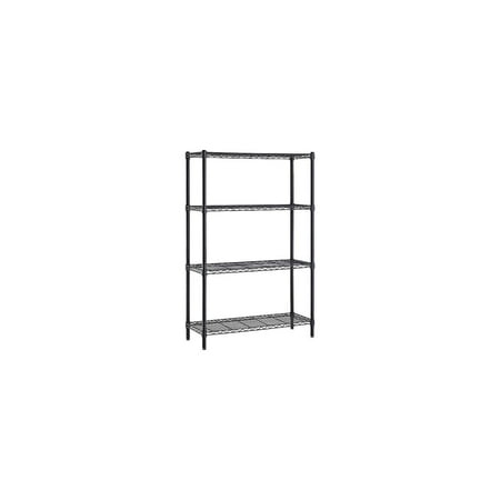

Whalen 4-Shelf Wire Unit 48 W Black (WS184872-4B)