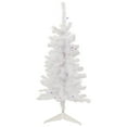 thumbnail image 2 of Northlight Pre-Lit Slim Woodbury White Pine Artificial Christmas Tree - 3' - Multi Lights, 2 of 7
