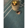 thumbnail image 2 of Furnish My Place Outdoor Oriental Rug - 7 ft. 10 in. x 10 ft., Ocean, 2 of 7