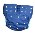 thumbnail image 2 of Bunblic Culotte Couche pour Incontinence pour Adultes, Imperméable, Protection contre les Fuites, Séchage Rapide, Couvre-Couche Réutilisable, Couvre-Couche pour Personnes Âgées, Bleu Foncé, 2 of 8