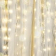 thumbnail image 6 of Grand Patio Curtain String Lights 300LED with 8 Modes USB Powered Fairy Lights Christmas Lights for Bedroom Home Decor, 6 of 8