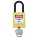 thumbnail image 3 of Paquete de 2 candados de seguridad, bloqueo, etiquetado, bloqueo, grillete de , rojo, amarillo, con llave, 3 of 9