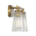 thumbnail image 5 of Chantilly 2-Light Bathroom Vanity Light in Warm Brass, 5 of 5