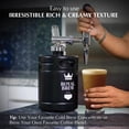 thumbnail image 2 of The Original Royal Brew Nitro Cold Brew Cafetera - Regalo para los amantes del café - Barril casero de 64 oz, kit dispensador de café con sistema de gas nitrógeno, 2 of 5