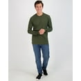 thumbnail image 4 of Real Essentials 3 Pack: Men's Cotton Performance Long Sleeve Crew Neck Pocket T-Shirt Athletic Top (Available in Big & Tall), 4 of 5