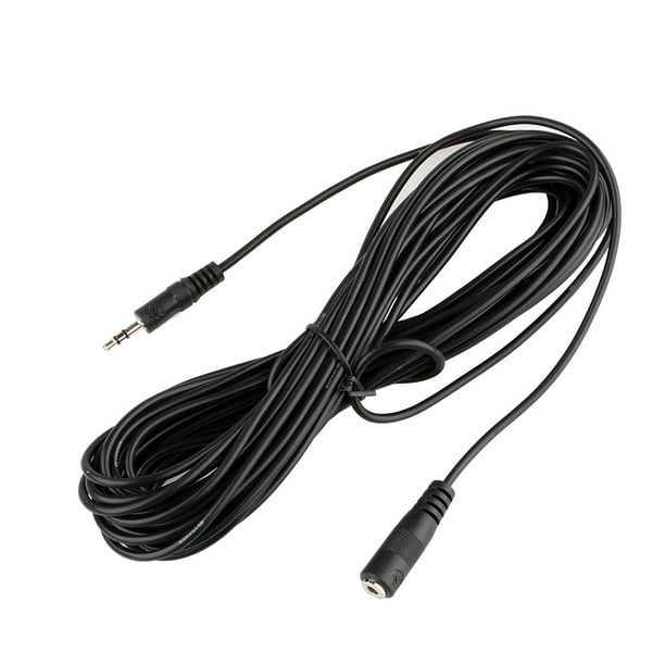 Cable de Audio de extensión de conector repetidor infrarrojo IR de 10M 32 pies 3,5mm para receptor IR