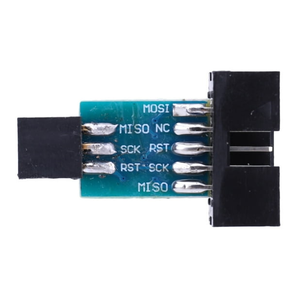 Para AVRISP USBASP STK500 Placa Adaptadora ISP 10 Pines A 6 Pines para Placa