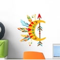 thumbnail image 1 of Boho Ethnic Arrow Moon Wall Decal Wallmonkeys Peel and Stick Graphic (12 in H x 12 in W) WM502625, 1 of 4