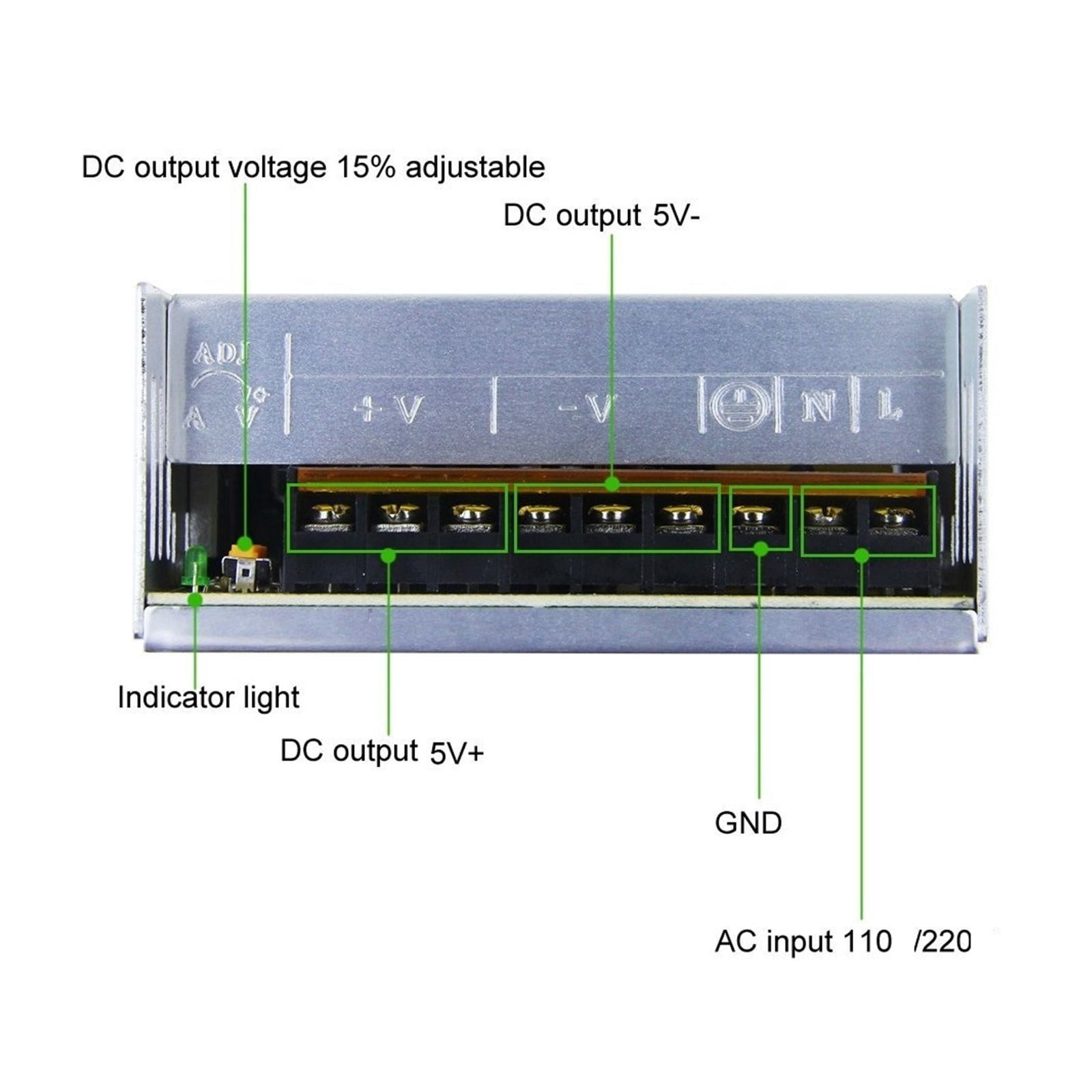 DC 28V Switching Power Supply, 150W 200W 360W 480W 500W 600W 800W 1000W 1200W Transformer, LED Drive Power Adapter ,Voltage Consistency