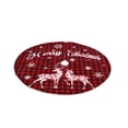 thumbnail image 1 of Moyic Adorno de de árbol de Navidad, estera de fondo de árbol de tela escocesa fina de Animal, decoración de Navidad, decoraciones de Año Kits de decoración para fiestas Moyic HA000698-00B, 1 of 6