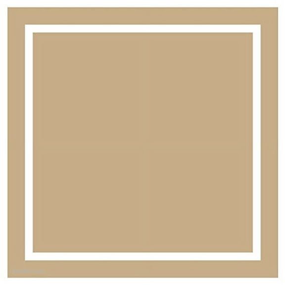 Tan Solid Color Square Gift Label Stickers, 40-Pack