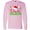 AD-Pink, variant on Inktastic Uncle Claus with Christmas Santa Hat and Snowflakes Long Sleeve T-Shirt