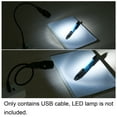 thumbnail image 5 of Uxcell Flexible USB Cable USB2.0 Male to Female Extension Cord 35cm Black 4 Pack, 5 of 5