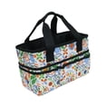 thumbnail image 1 of Organizador de artesanía Bolsa de bolsas de bolsas de pintura de gran capacidad Bolsa de almacenamiento para estudiantes Multicolor, 1 of 8